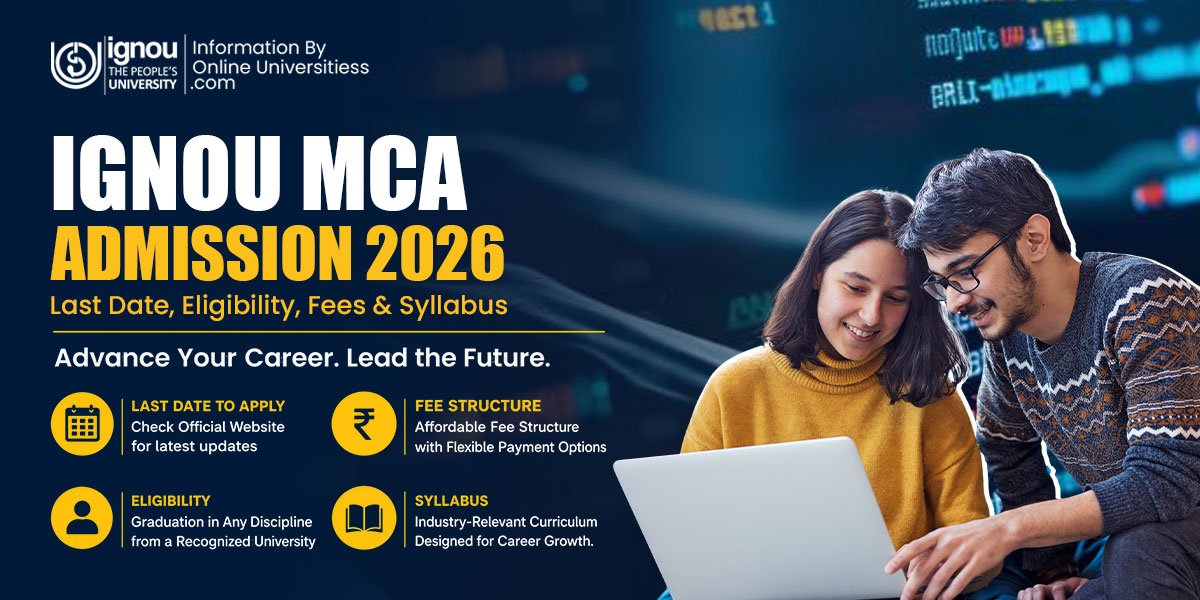 IGNOU MCA Admission 2026 | Last Date to Eligibility